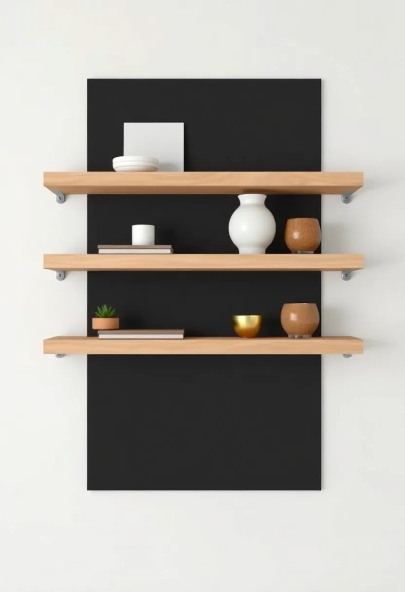 Chalkboard floating Shelves: Use chalkboard paint on your shelves for a creative twist, allowing you to jot⁤ down notes or⁣ quotes while adding a playful ⁢touch