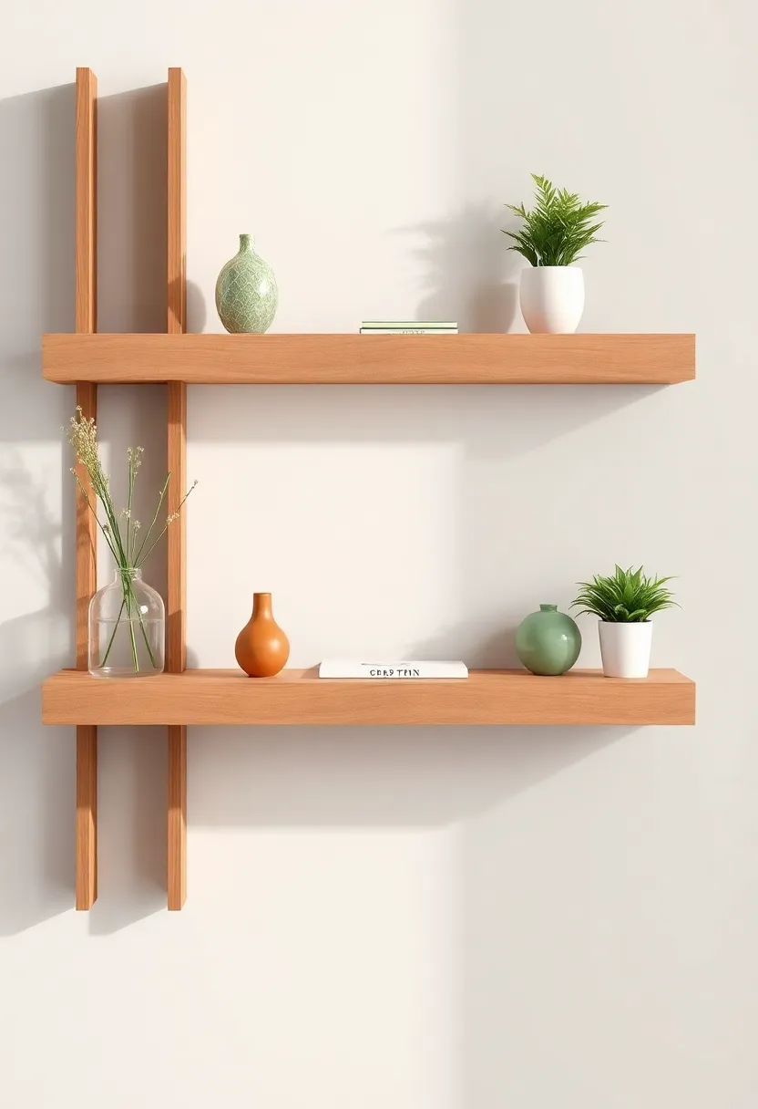 Minimalist white Shelves: Opt for minimalistic white floating shelves that‍ blend seamlessly ⁤into any space, perfect for a clean, airy aesthetic