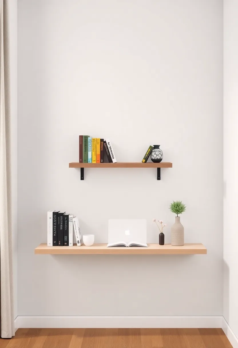 Book Nook Shelves: Create a cozy reading corner with floating ⁤shelves designed specifically for books, ⁤offering easy access while enhancing the room's aesthetic