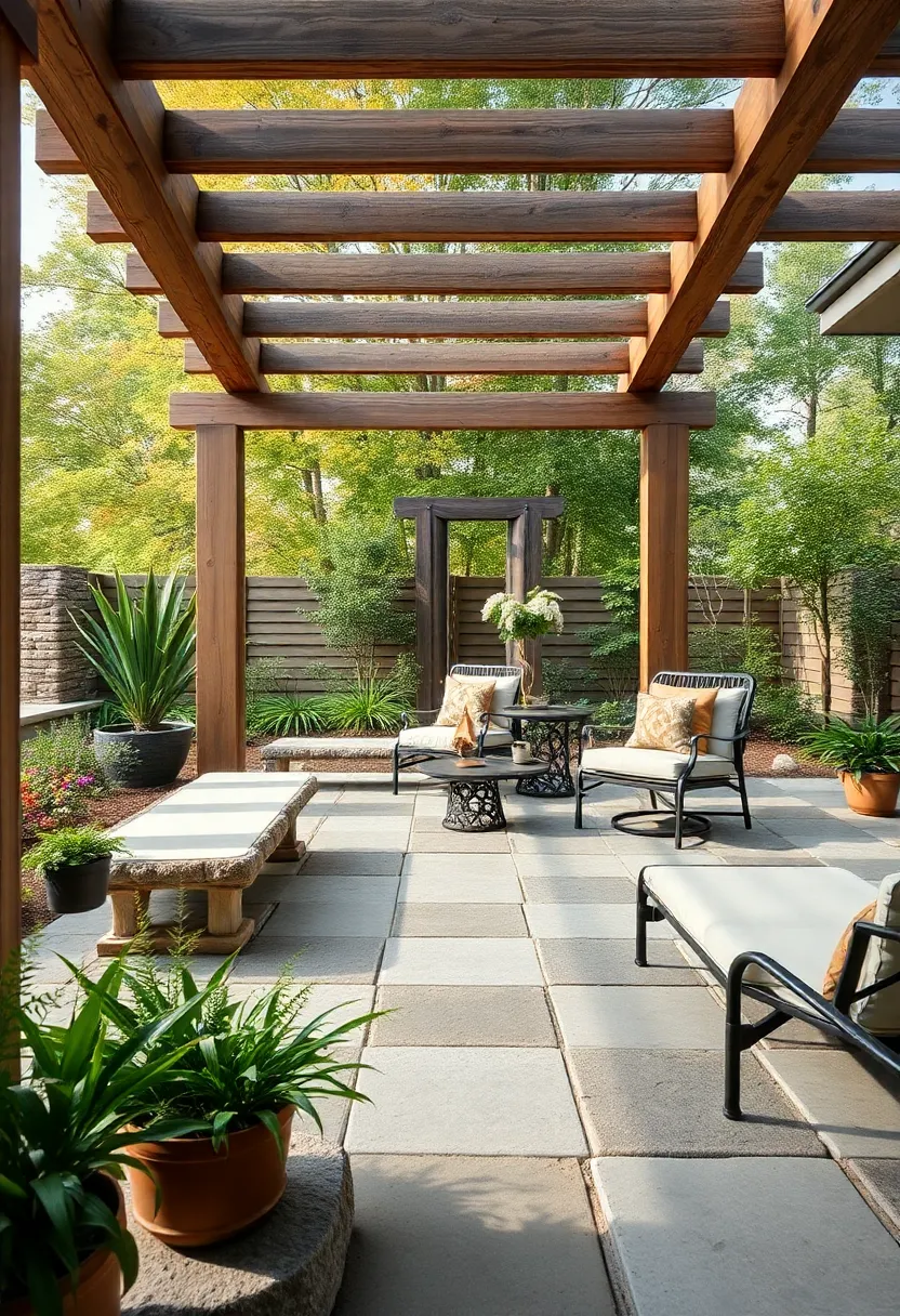 creating Visual Harmony: blending Your Patio with Surrounding Nature
