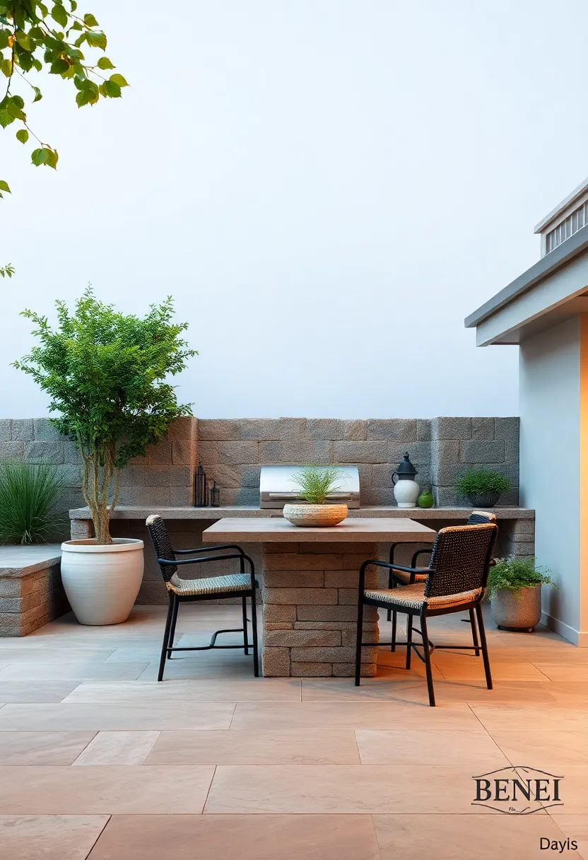 Outdoor Cooking and Dining Spaces: designing Your Stone Culinary Zone
