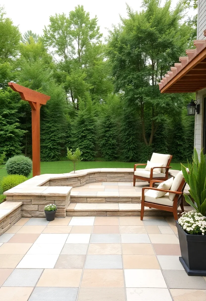 Visualizing Multi-Level Designs: Elevation ideas for Your Stone Patio