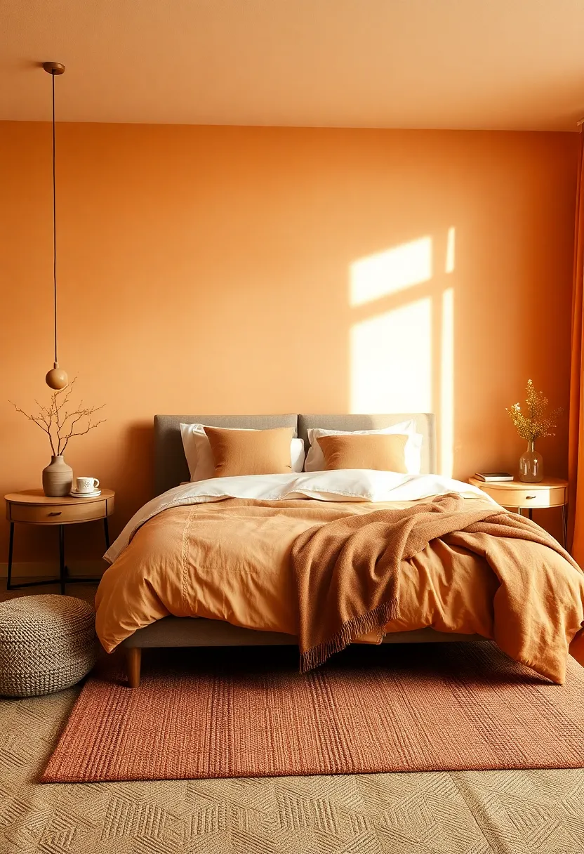 Creating ‍a Cozy⁣ Atmosphere: layering Textures with Ochre ‌and Sienna