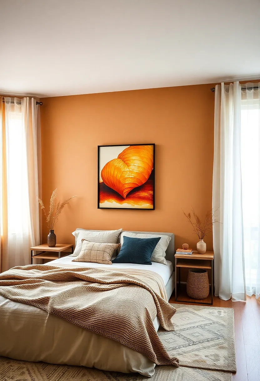 Creating Focal Points:⁣ Wall Art That ⁤Brightens‍ Warm Tones