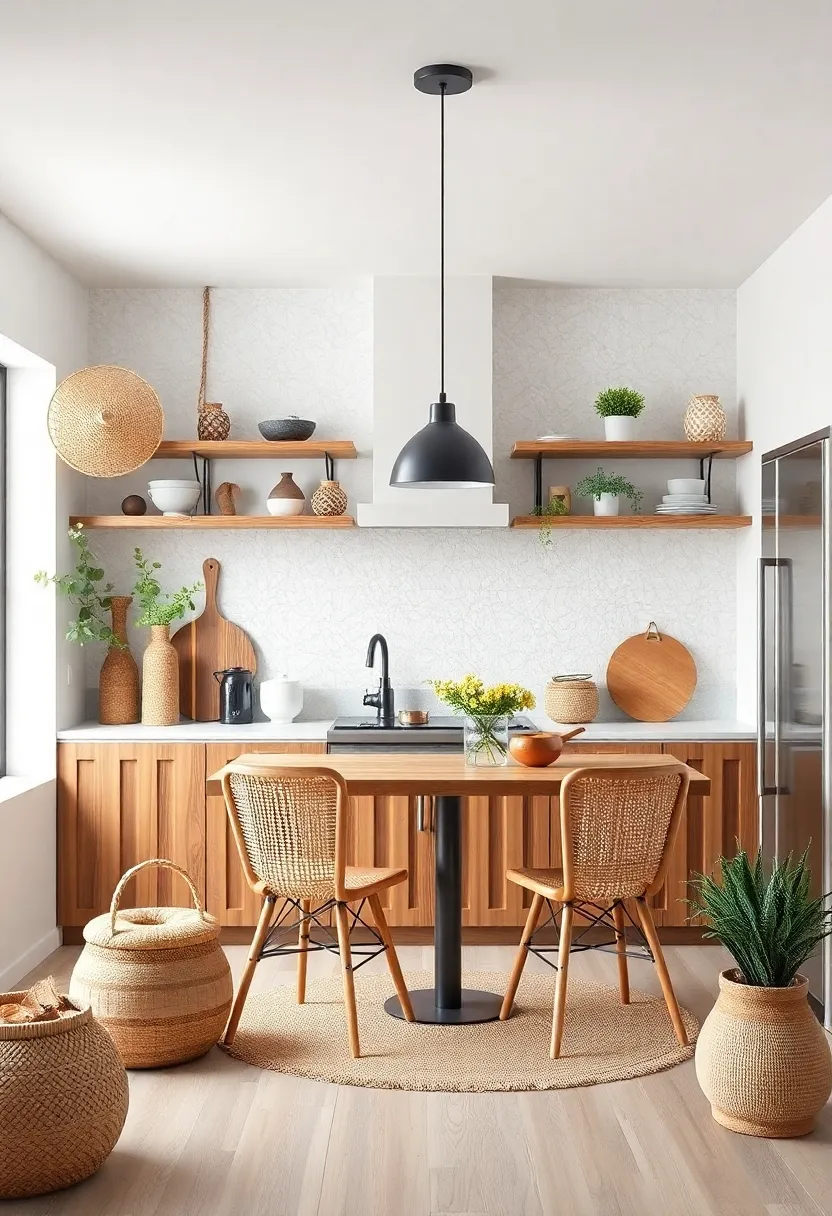 Natural ⁢textures: Incorporating​ Wood, Stone, and⁢ Woven ‍Elements in decor