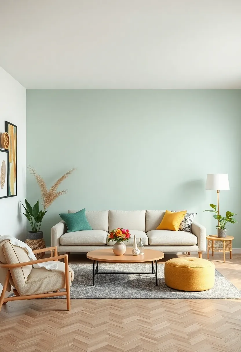 Discovering the perfect Color Palette for Eclectic living Rooms
