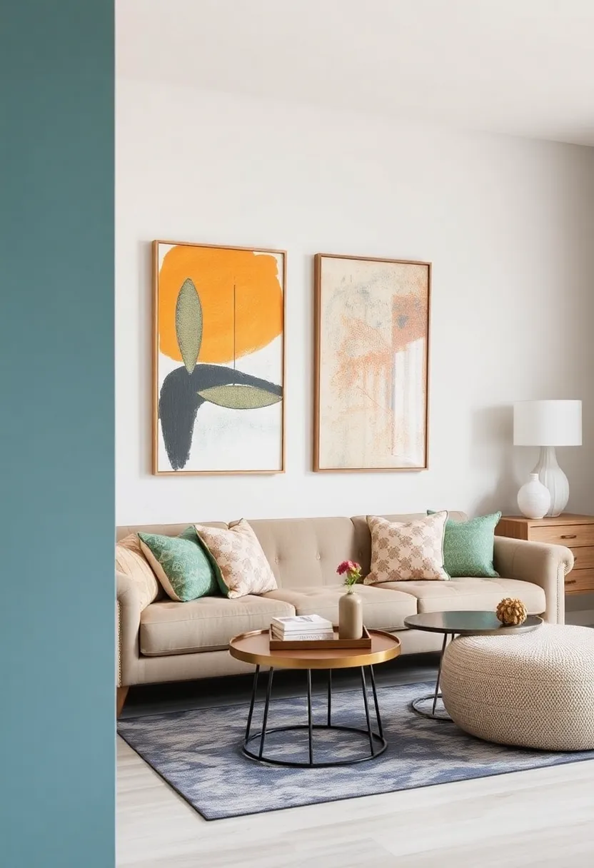 Woven Textures: Incorporate woven wall art or baskets to introduce unique textures and natural materials