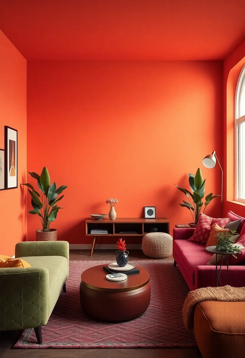 Embracing Bold‍ Colors for a Vibrant Eclectic Atmosphere