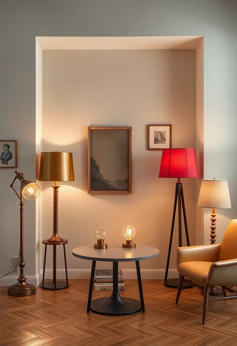 The Art of mixing Old and New: Crafting a Unique Aesthetic with Vintage Lamps