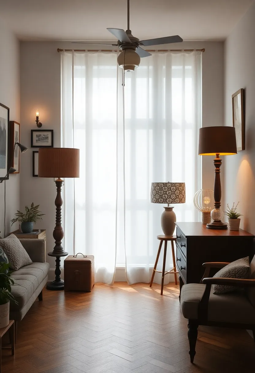 Crafting Atmospheres with Vintage Lamps and Ambient Lighting Techniques