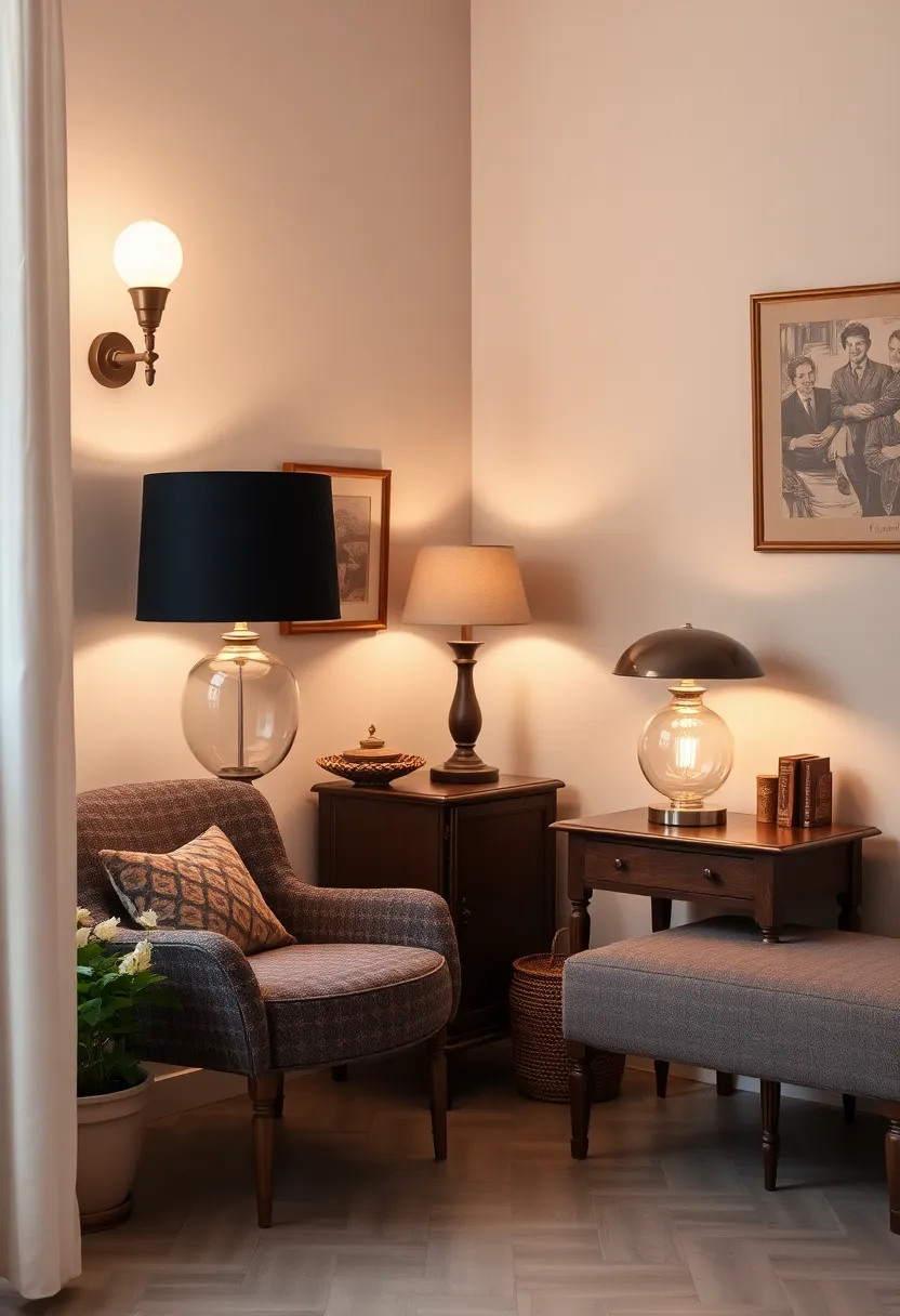 Creating Cozy Corners: How Vintage Lamps Enhance Intimate Spaces