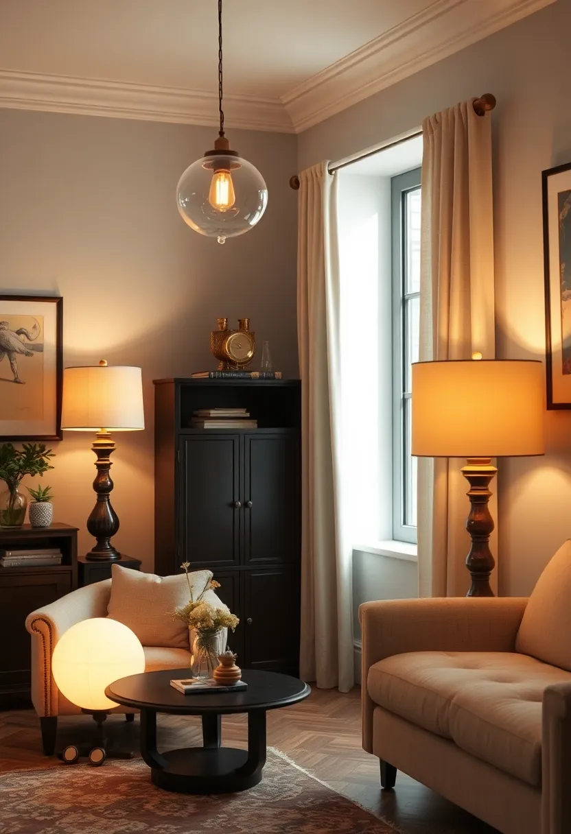 Exploring the Aesthetic Versatility of Vintage Lamps in Eclectic Design