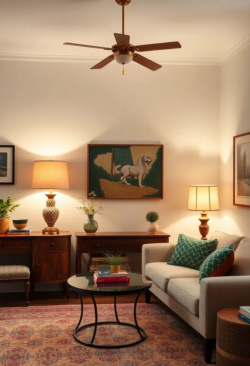 Using Vintage Lamps as Focal Points in a Room's Design Narrative