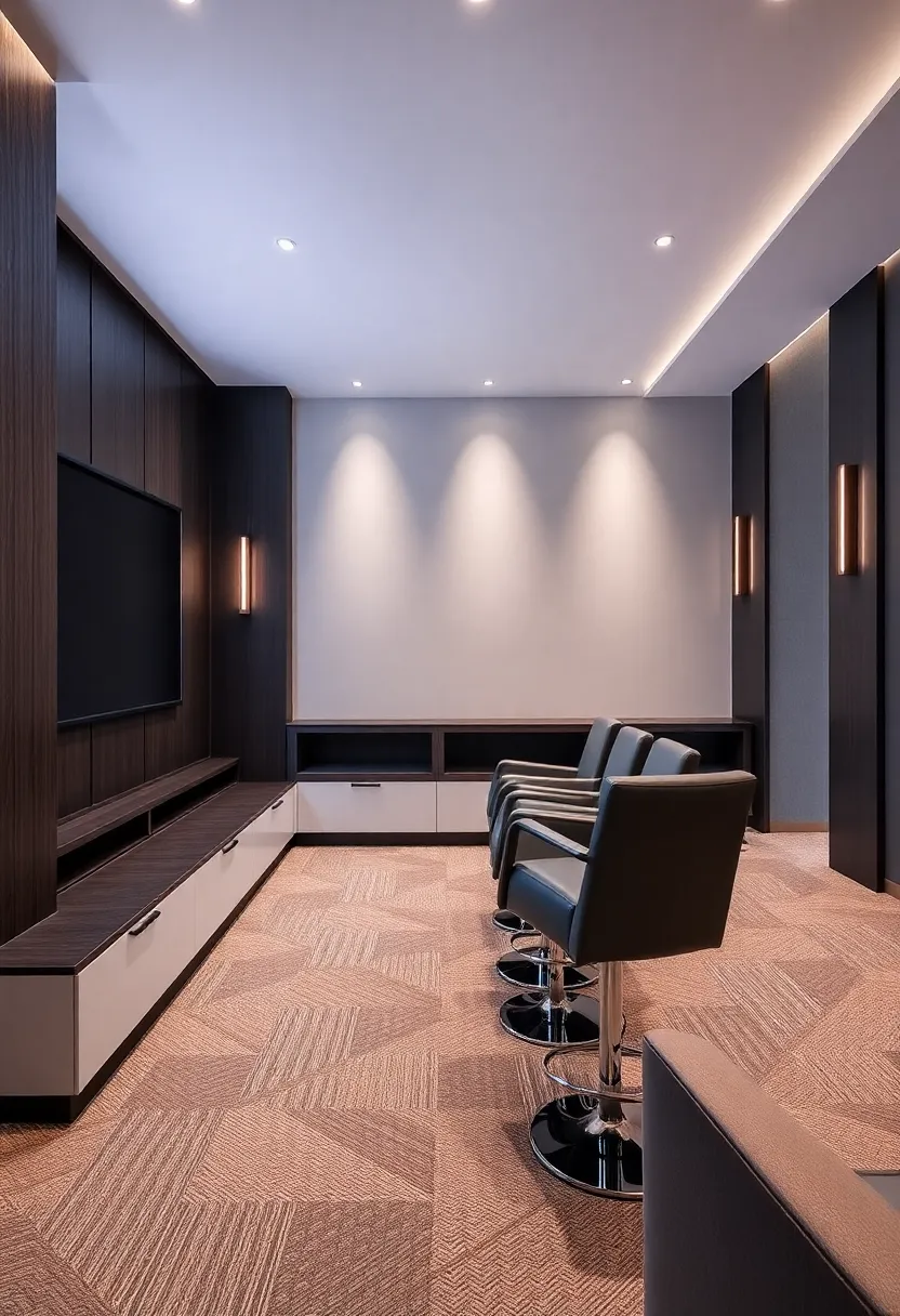 Contemporary Barstools: If⁢ you have ​a unique ​design in‌ mind,consider⁣ sleek barstools that⁤ offer elevated⁣ seating for a modern twist on home movie experiences