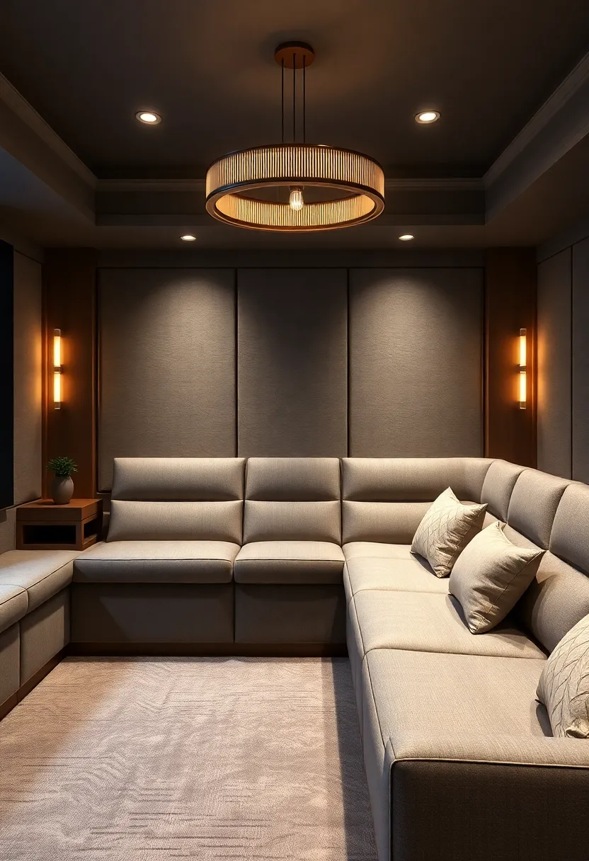 Custom Upholstered Benches: Maximize your ⁢seating​ with beautifully‍ upholstered benches that seamlessly blend⁣ into your‍ home ⁢theater’s design, offering ‍a⁤ chic communal vibe