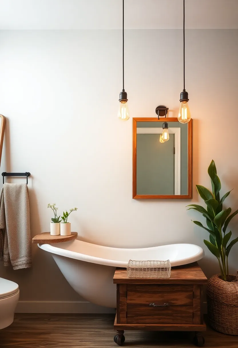 Vintage Edison Bulbs: Incorporate industrial flair with edison bulb pendant lighting that casts a warm glow, perfect for creating a relaxed atmosphere