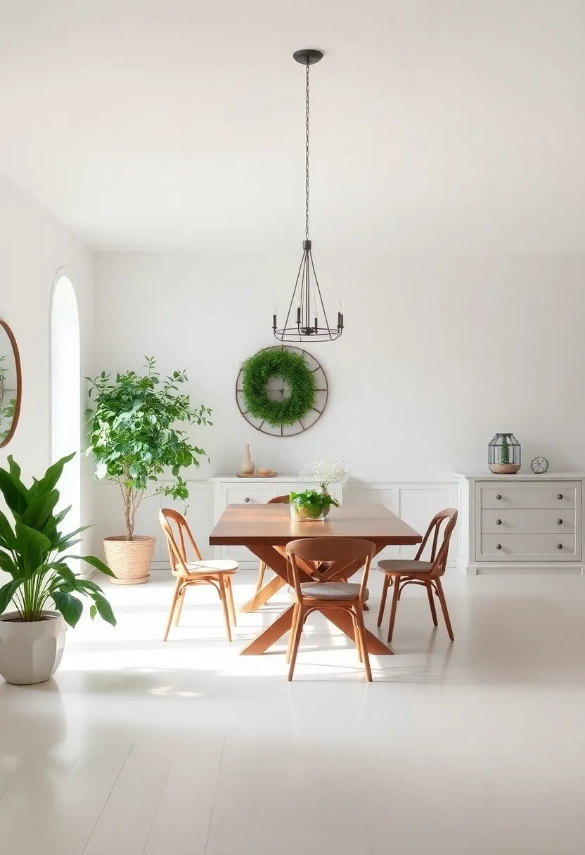 Creative Ways to Add Greenery and Life to Your ‍Dining Room