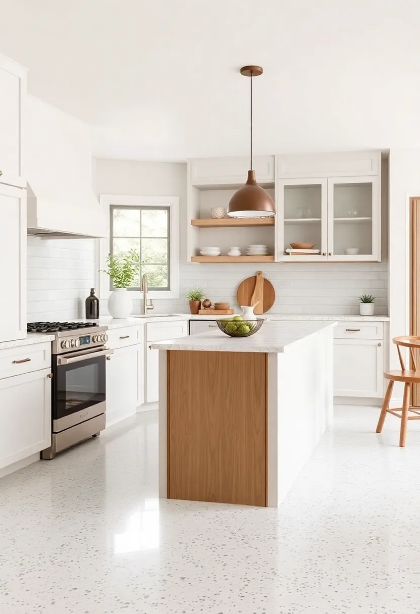 Earthy‍ Terrazzo: Uniting‌ functionality‌ and ⁣Artistic Flooring in​ Farmhouse ​Settings