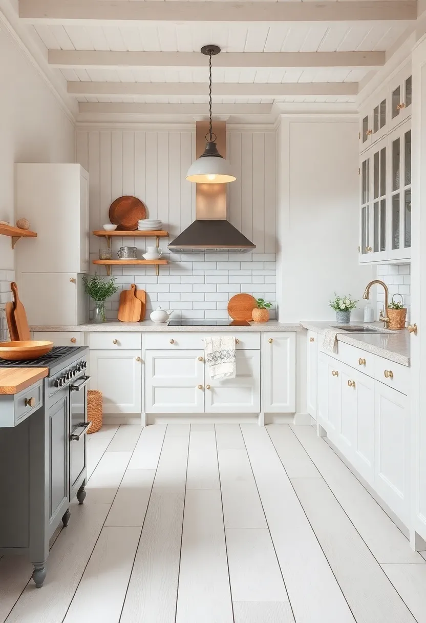 Shabby Chic Aesthetic: Envisioning⁢ the⁤ Charm of Painted ⁣Floorboards