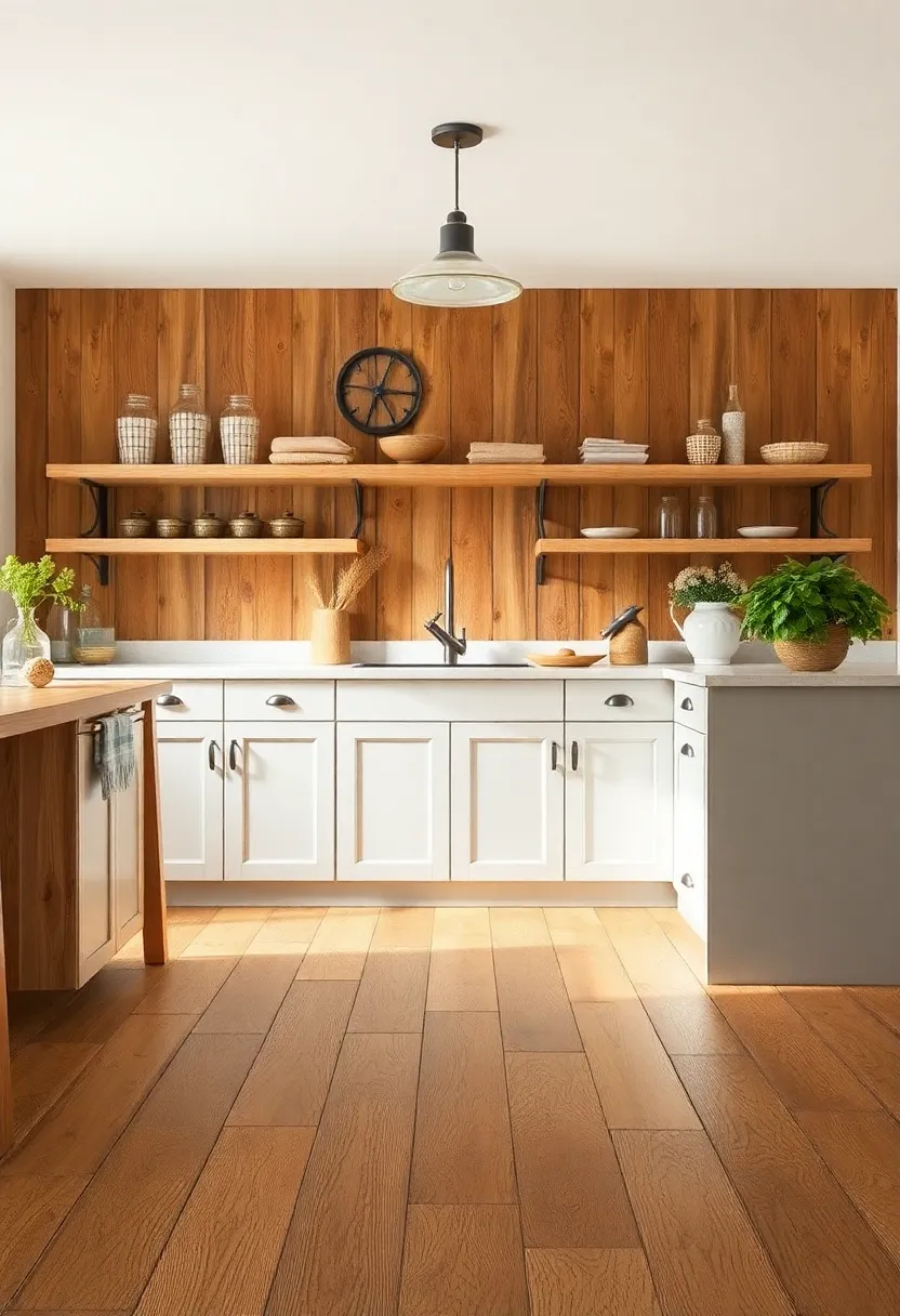 Vintage Barn flooring: Evoking ⁣Nostalgia and‌ Homely Charm in Modern Kitchens