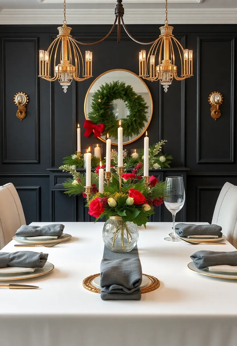 Classic ​Elegance Meets Modern Chic in Your Holiday Table ⁢Decor