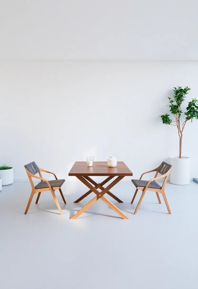 Outdoor Elegance:​ Foldable Tables Bridging Indoor and Outdoor Living