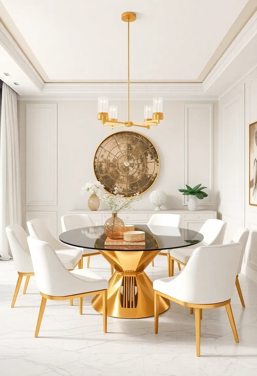 Lighting the Way: The Role of Gold in Illuminating Dining Spaces
