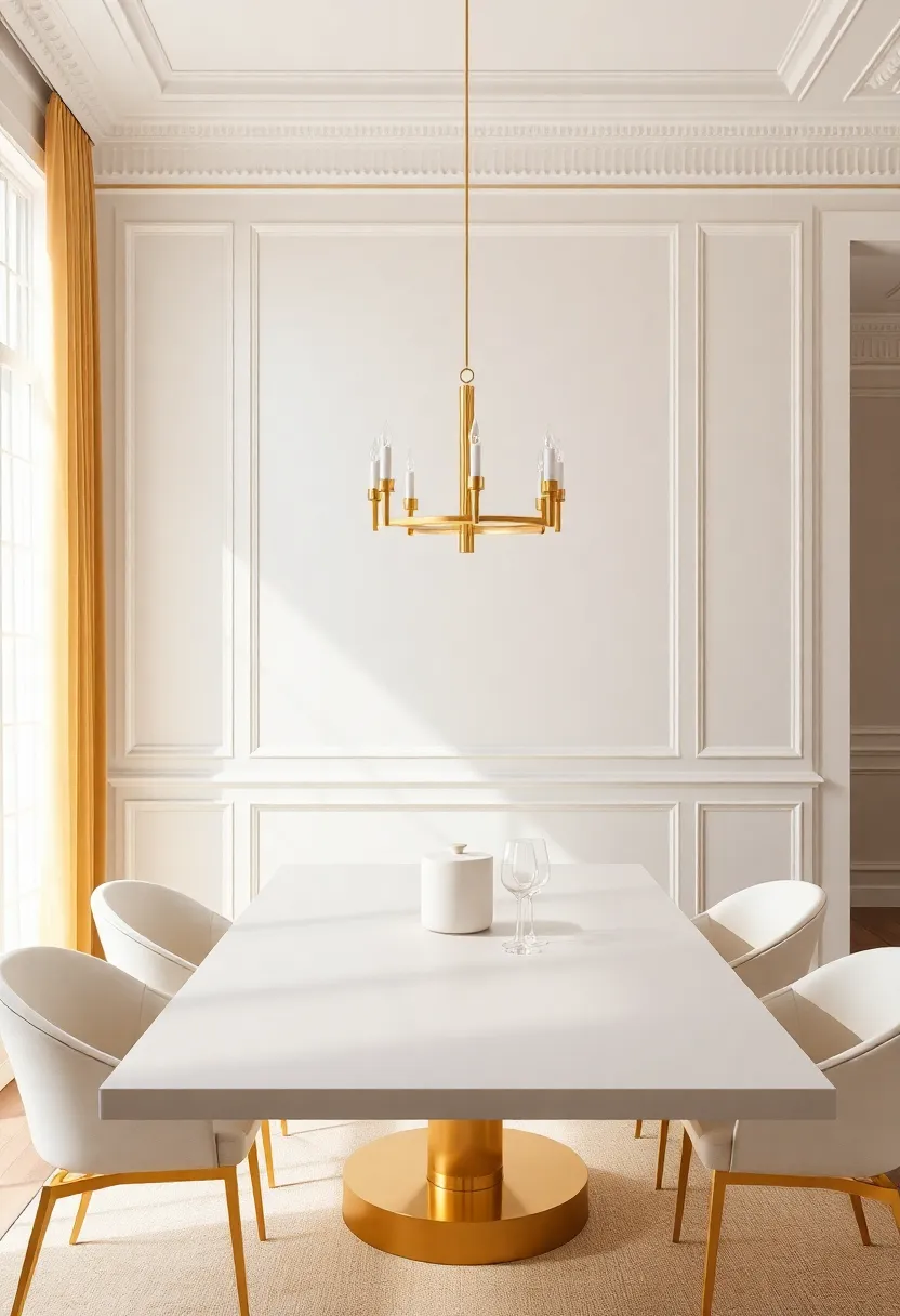 timeless Elegance: The Enduring Appeal of Gold ⁢in Dining Spaces