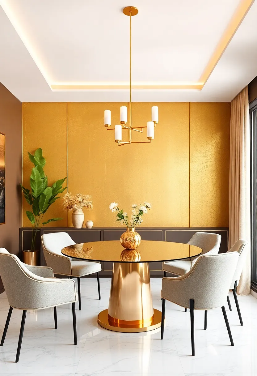 Discover​ the Allure of Gold:​ Transforming Your dining Space