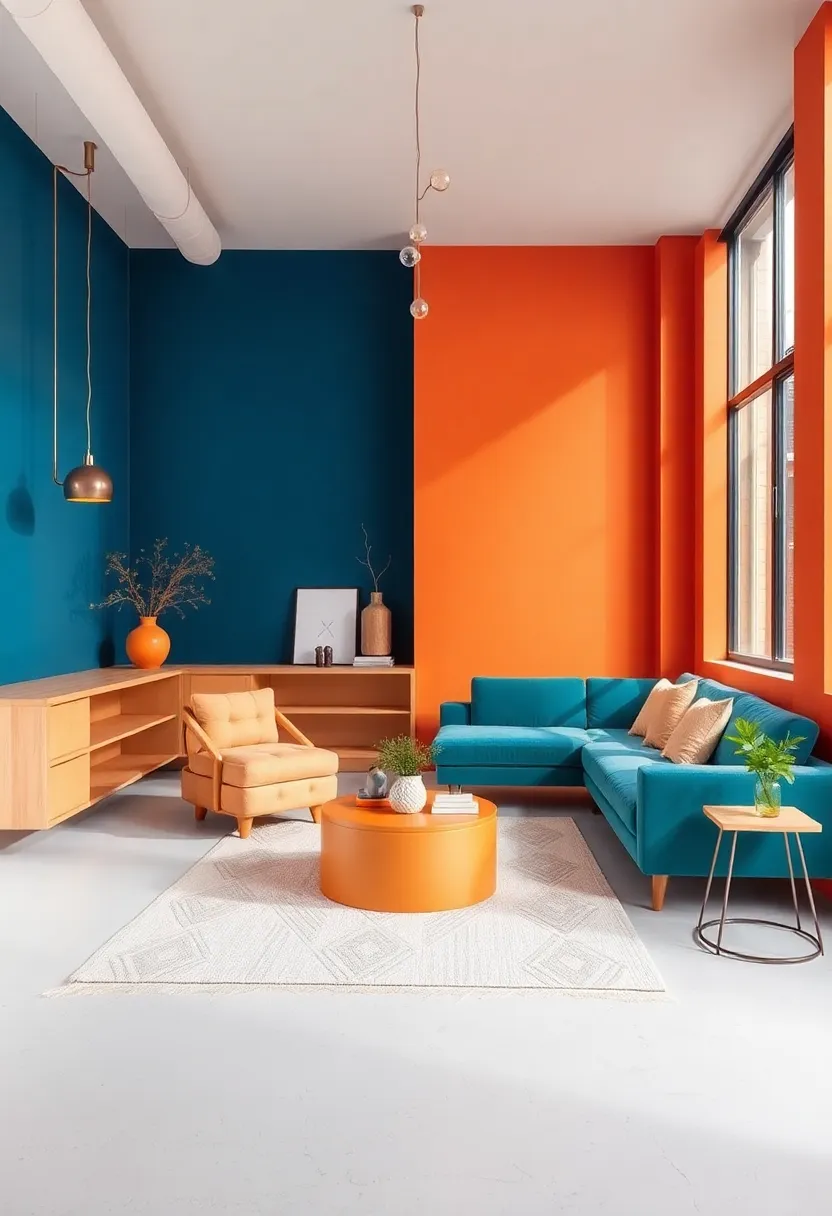 Bold Color Palettes to Infuse Personality into Urban Loft Designs