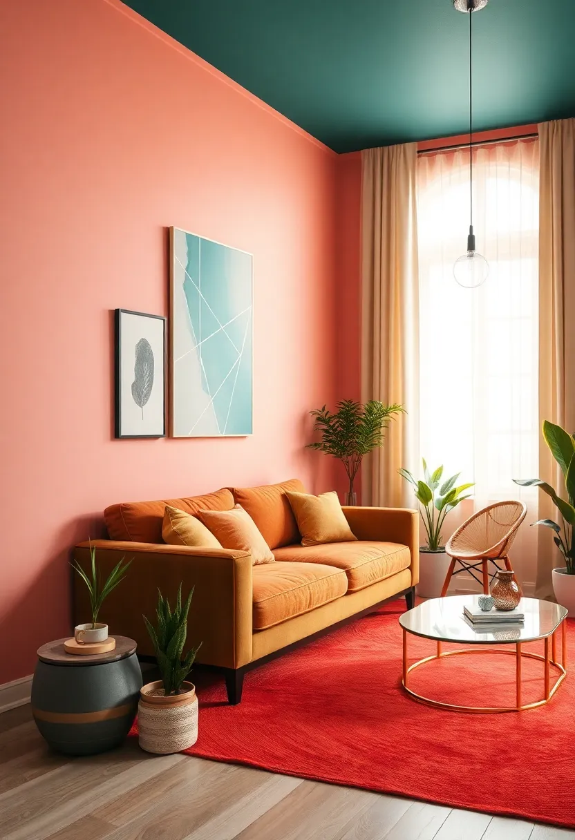 Creating Focal Points with Statement Furniture in Colorful Spaces