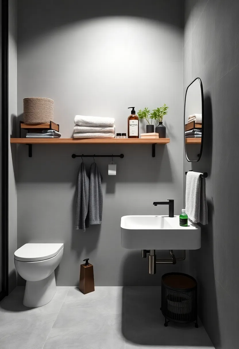 Adjustable Wall Hooks:⁢ Install adjustable ⁤hooks along walls for flexible hanging space for towels and accessories