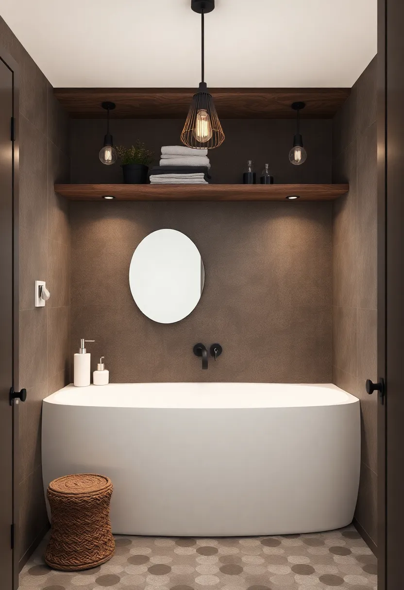 Industrial Lighting Features: Enhance the storage area with exposed bulbs and fixtures to emphasize the industrial theme