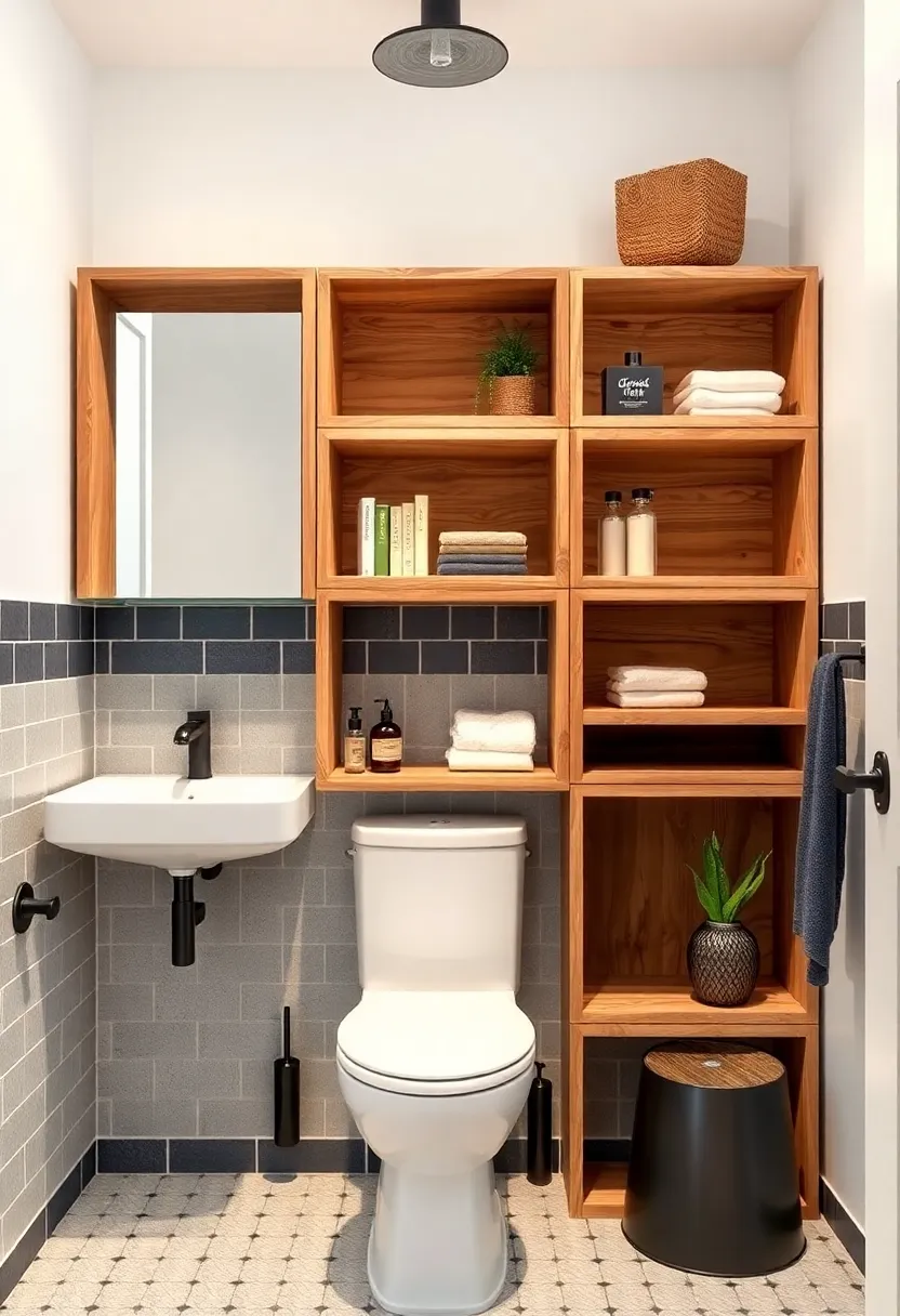 Open Box shelves: Assemble ‌wooden boxes in ⁣a ‍staggered ‍format ​for quirky, easy-to-reach open‌ storage