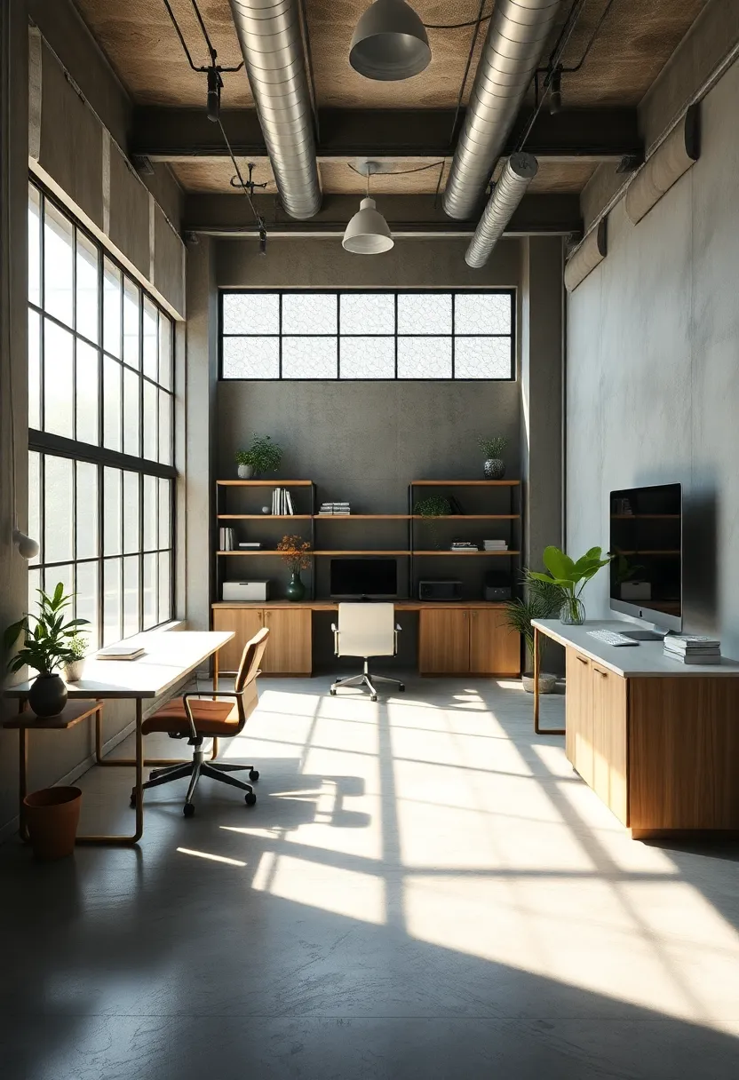 Sustainable Choices: Eco-friendly Practices in Concrete Home Offices