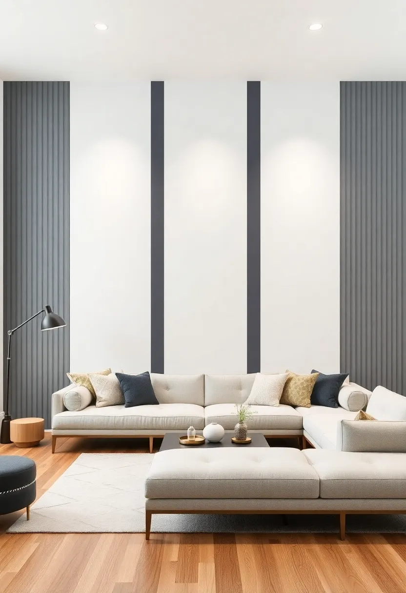 Using Vertical Stripes to Define ⁤Spaces ⁢in Open Floor Plans