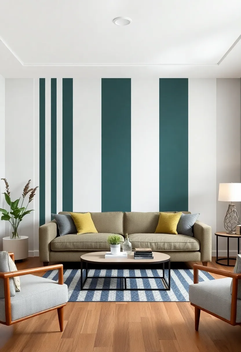 Mixing and Matching Striped Accents with Existing Decor