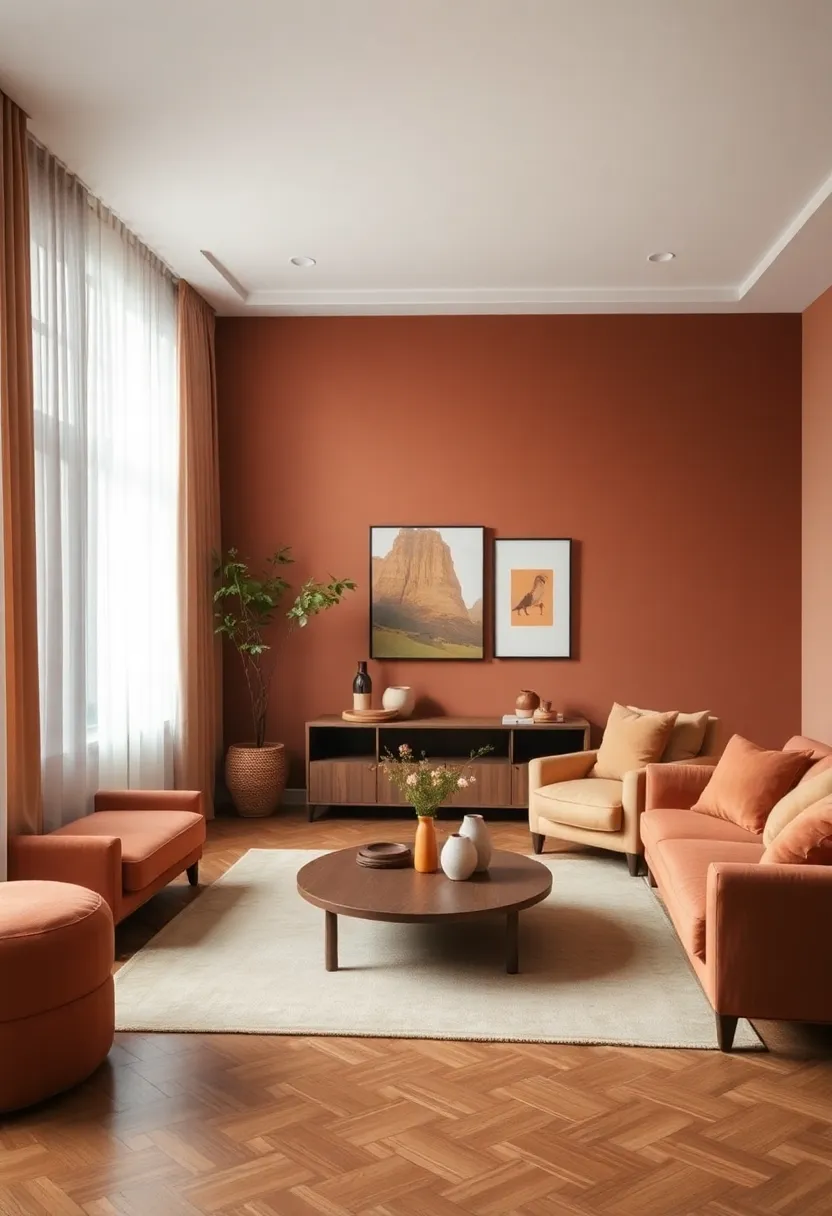 Accent Furniture in Warm Tones: Merging Style and Functionality
