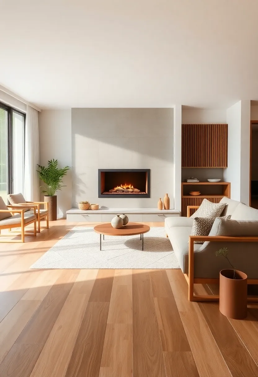 Stepping into Serenity with Earthy Flooring Options