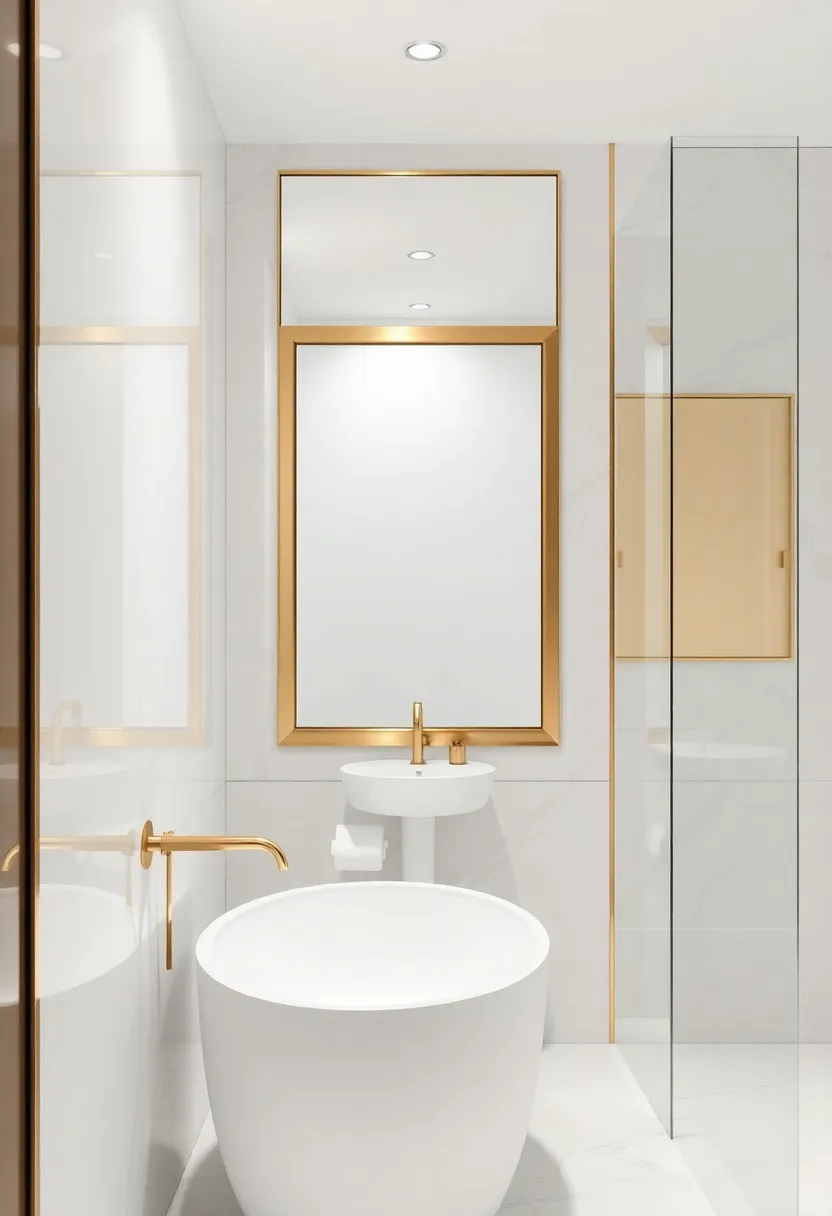 Reflecting Luxury: How⁤ Mirrors with Metallic ⁢Frames⁣ Enhance ​Space
