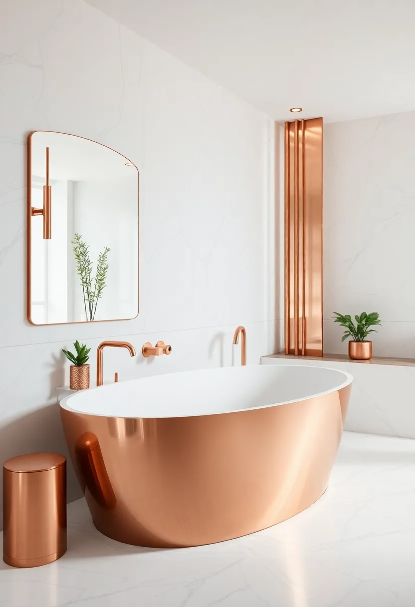 Transforming ​the Ordinary with Bold Copper Elements in Design