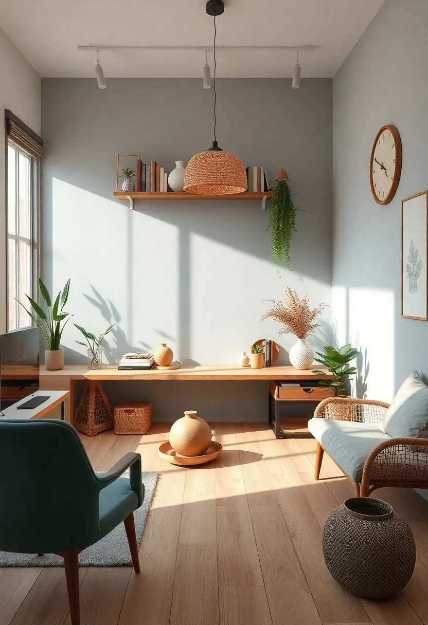 Personalizing Your Workspace With Handmade Pottery And Rustic Décor