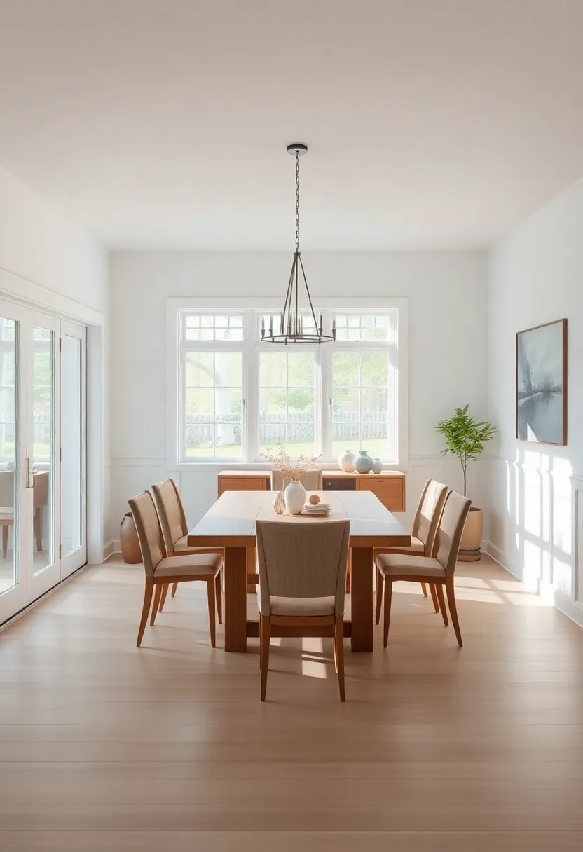 Emphasizing Natural Light in Luxury Farmhouse Dining Rooms for a Spacious Feel