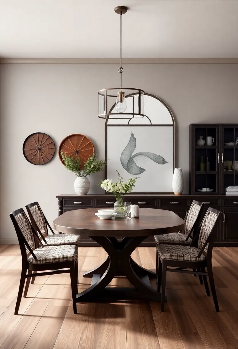 Decorative Accents to Infuse character into Luxury Farmhouse Dining Spaces