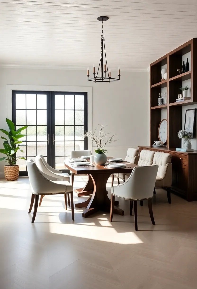 Stylish Seating Options Blending Comfort and Luxury in Farmhouse Designs