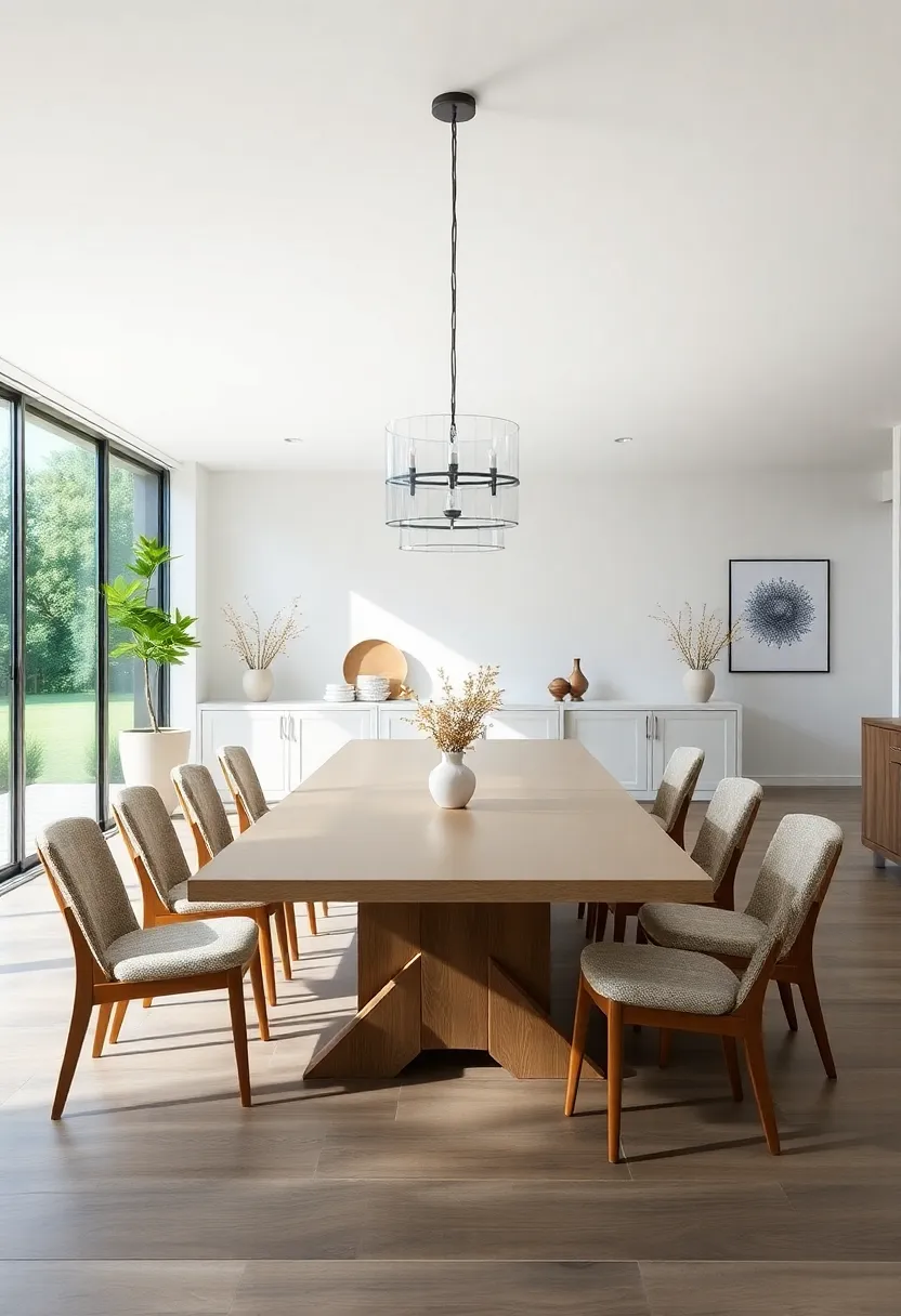 Open Concept Layouts that Seamlessly Connect Dining with Natural Surroundings