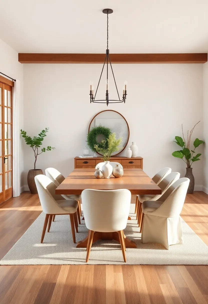 Timeless Color Palettes that Enhance the Rustic Charm of Farmhouse Dining Spaces