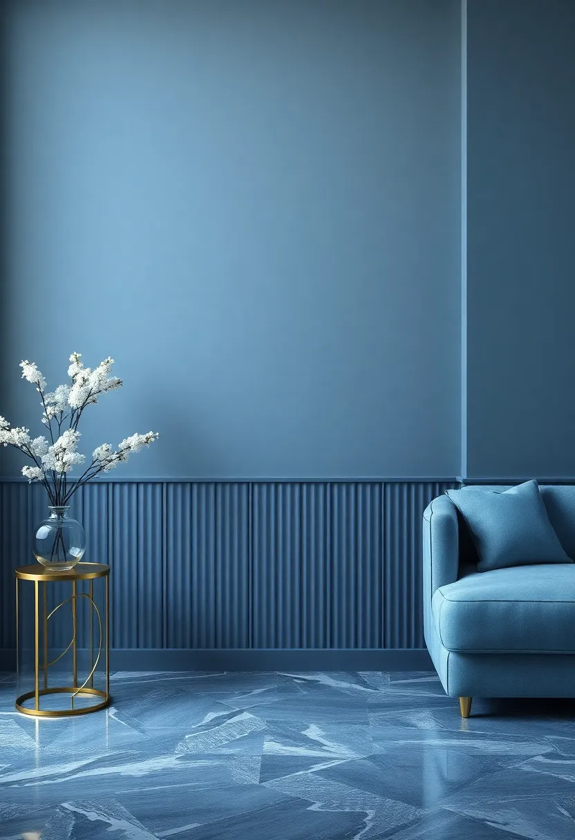 Elegant Slate Blue Inspirations for‌ Luxurious Interiors ​and Serene⁢ Atmospheres