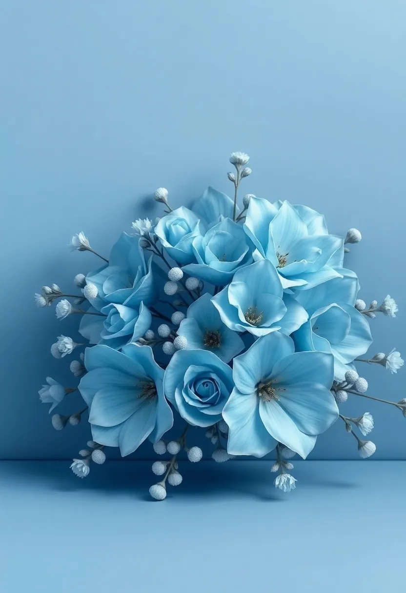 Exploring Floral⁣ Arrangements That Incorporate⁤ Slate Blue and Silver Hues