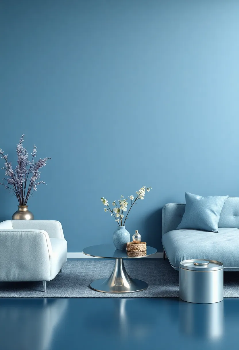 Finding the Perfect Balance: Blending Slate Blue and Silver Tones in Decor